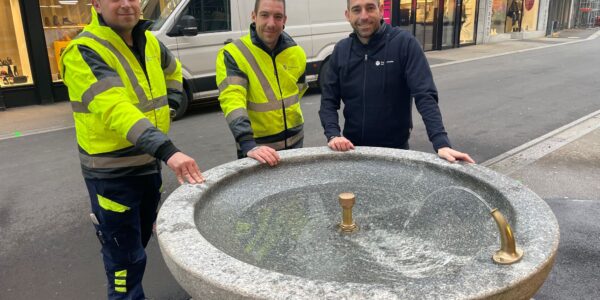 Ein Trinkbrunnen für die Badstrasse